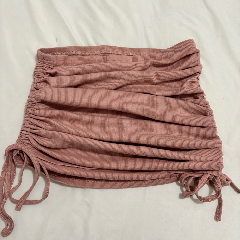 Pink mini skirt size M